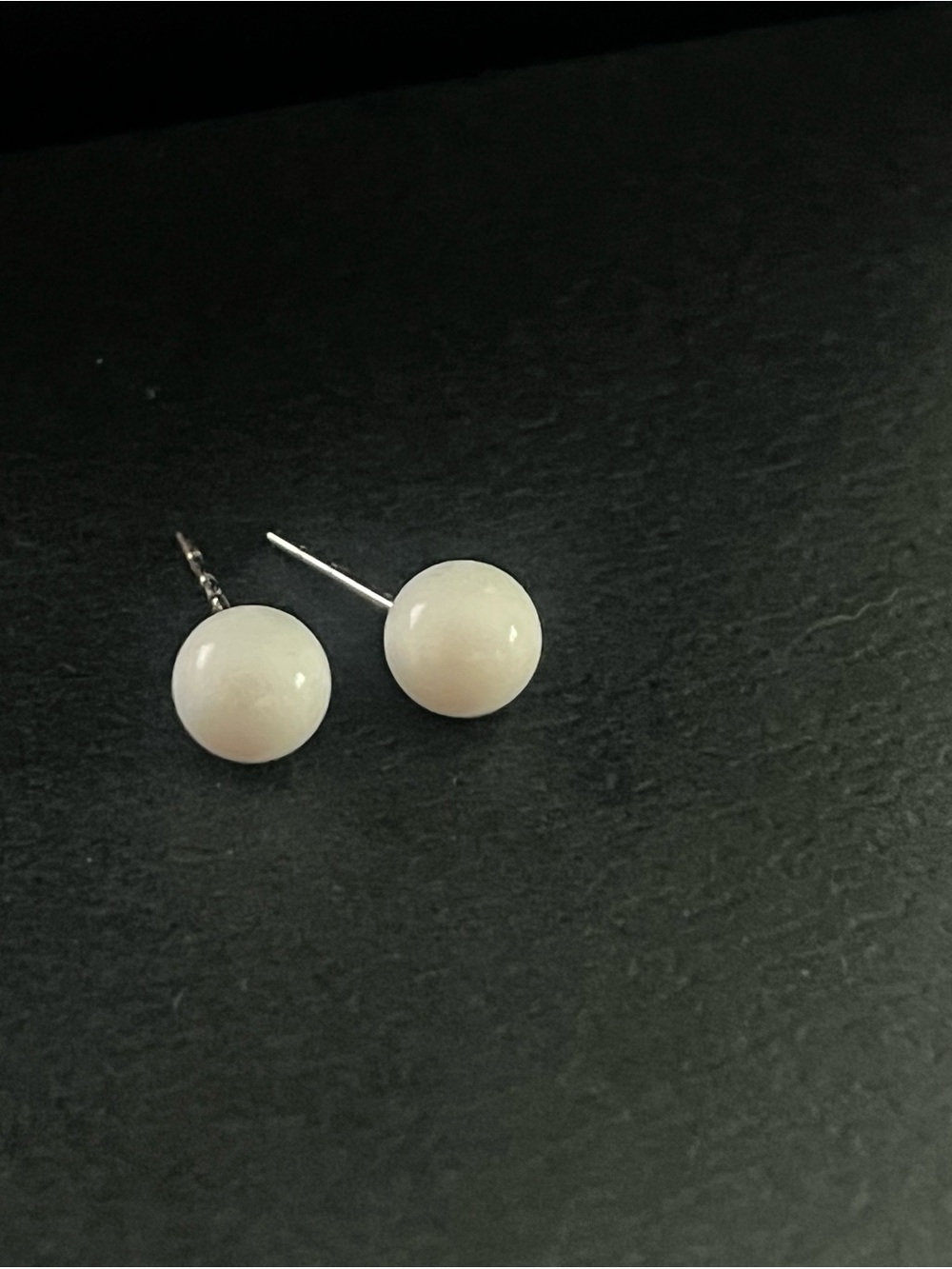 10k solid gold quartzite stud earrings NO BACKINGS